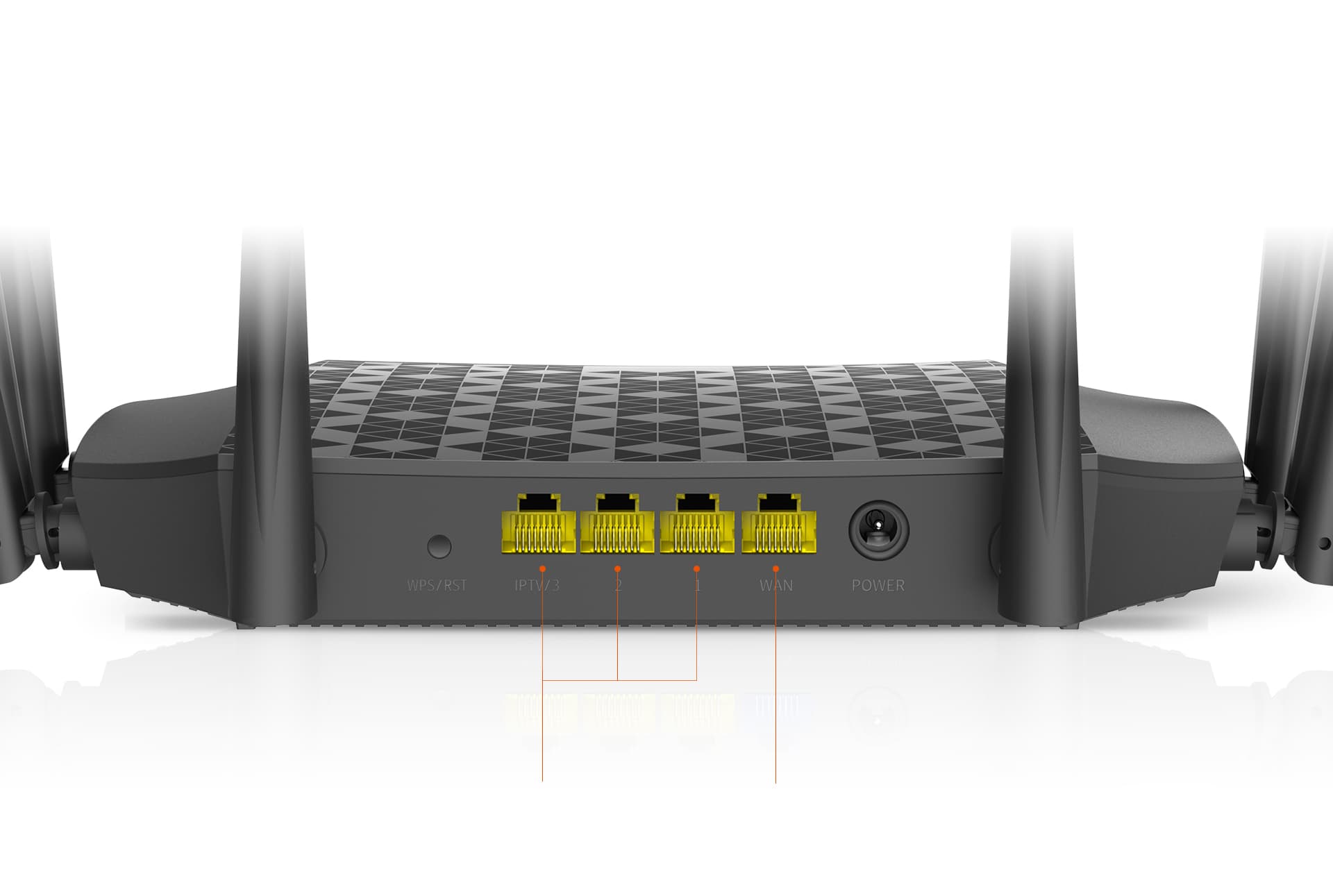 روتر بی‌سیم AC2100 مدل AC21 تندا Tenda — تصویر ۳
