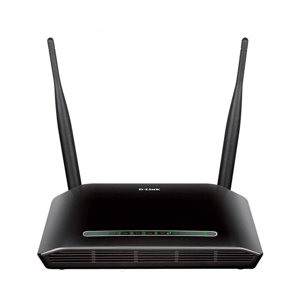 مودم روتر +ADSL2 بیسیم 300Mbps دی لینک مدل DSL-2750U (refurbished)