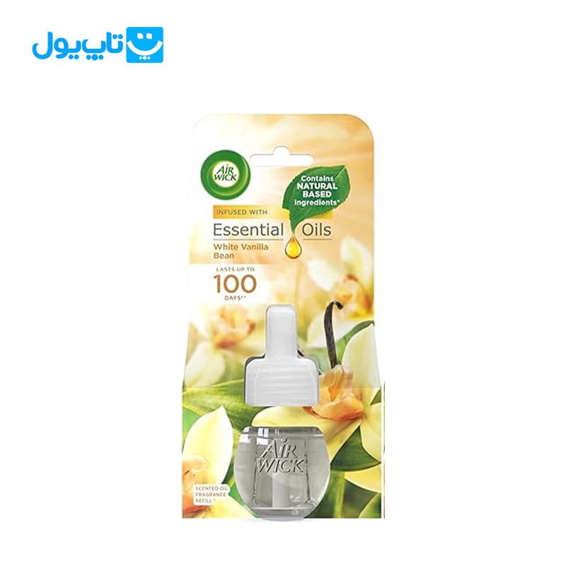 یدک خوشبوکننده هوا ایر ویک Air wick با رایحه وانیل حجم 19 میلی لیتر