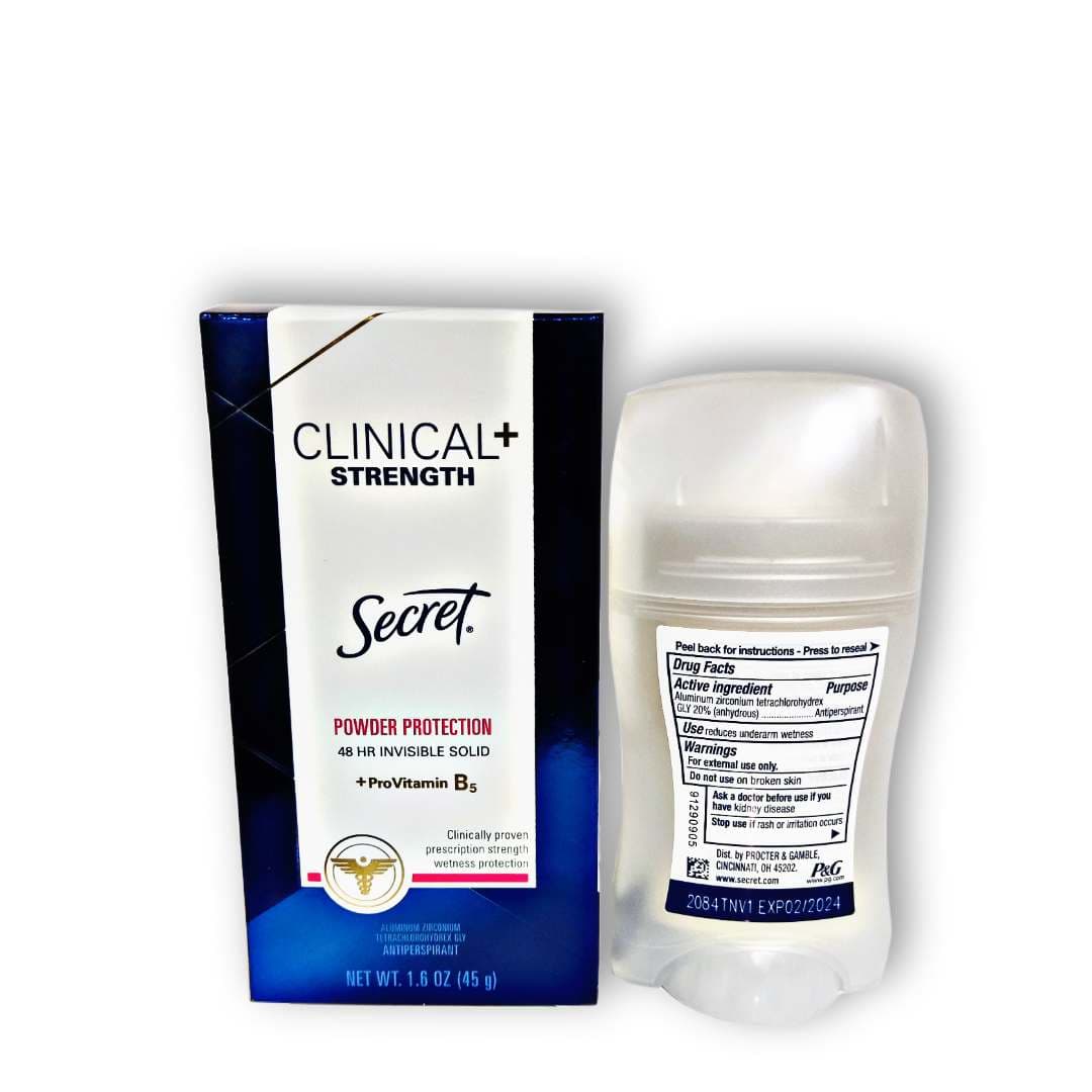 استیک کلینیکال پاودر پروتکشن سکرت حجم 45 گرم — تصویر ۲