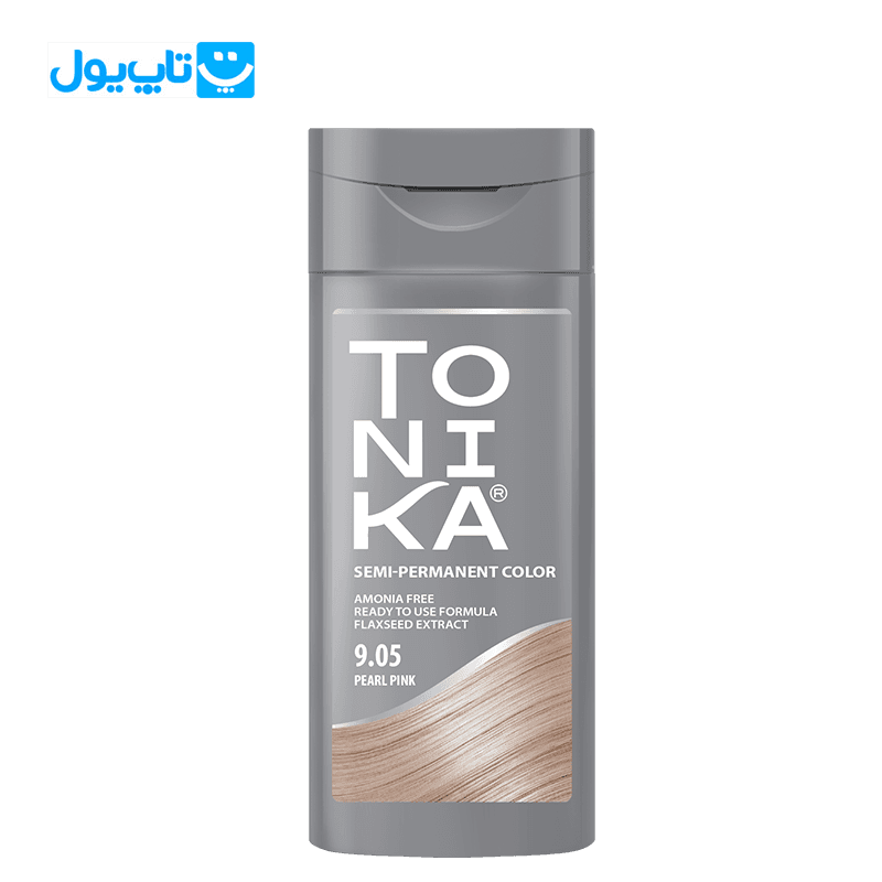 شامپو رنگ تونیکا TOHNKA مرواریدی شماره 9.05 حجم 150 میلی لیتر