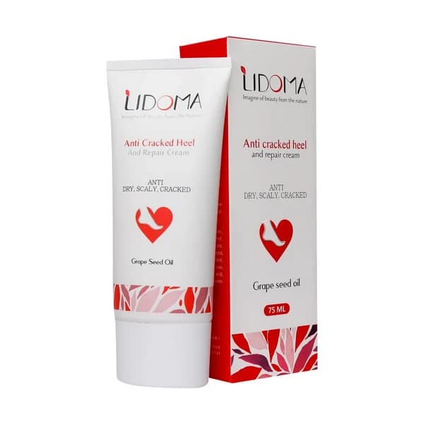 کرم نرم کننده و برطرف کننده ترک پا لیدوما 75 میلی‌لیتر Lidoma — تصویر ۲
