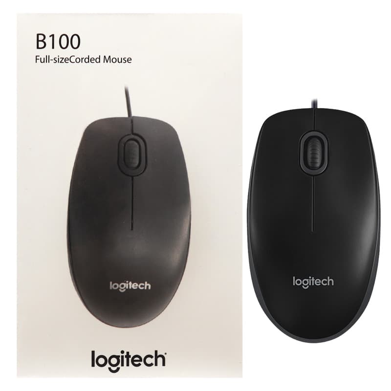 ماوس سیم دار لاجیتک مدل B100 — تصویر ۱۰