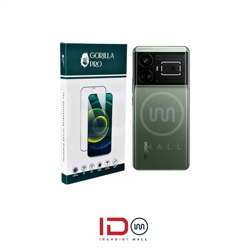 گلس و محافظ هیدروژلی (شفاف) بدنه گوشی ریلمی مدل REALME GT5