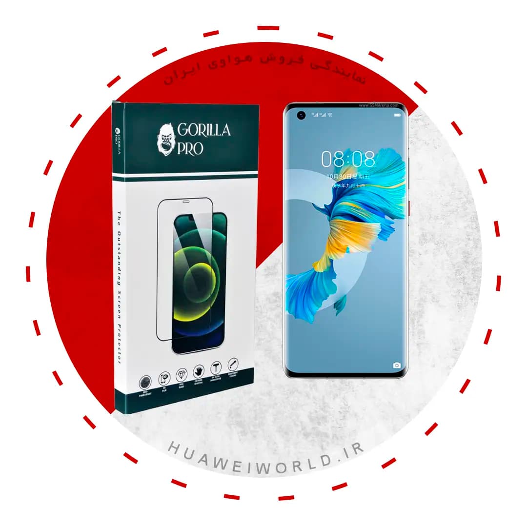 گلس و محافظ هیدروژلی (پرایوسی) نمایشگر گوشی هواوی مدل Huawei Mate 40 — تصویر ۷