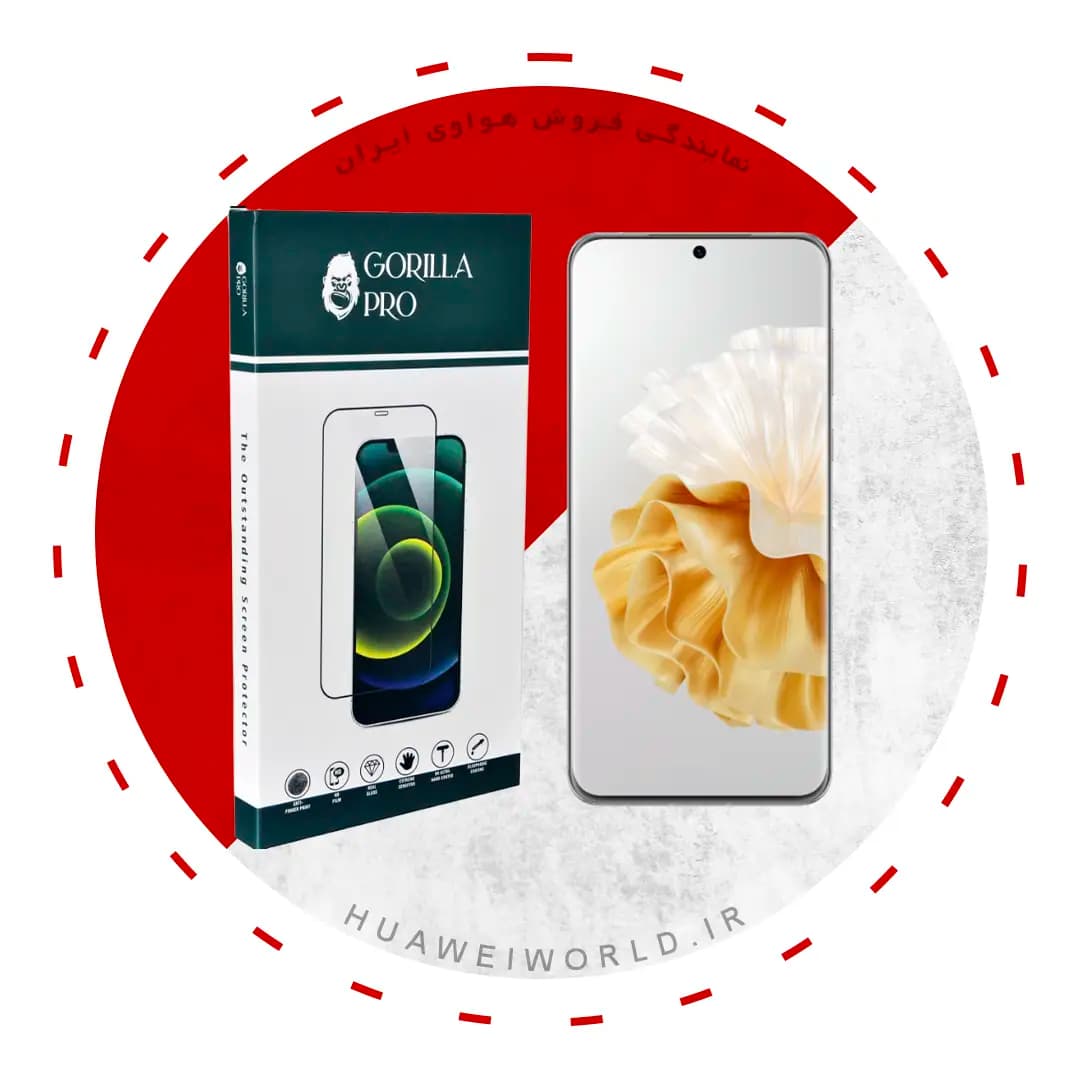 گلس و محافظ هیدروژلی (شفاف) نمایشگر گوشی هواوی مدل Huawei P60 Pro — تصویر ۲