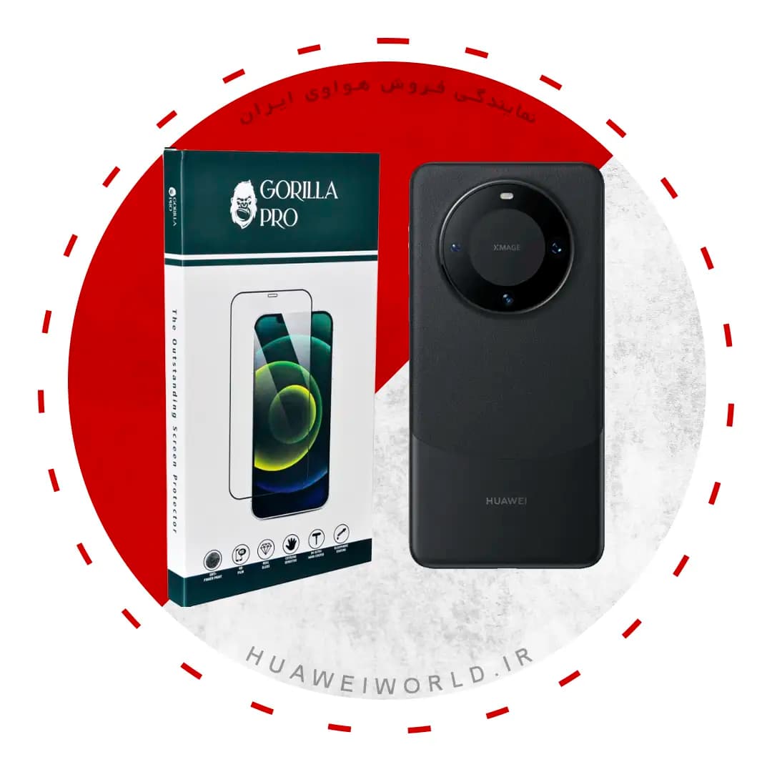 گلس و محافظ هیدروژلی (شفاف) بدنه گوشی هواوی مدل Huawei Mate 60 Pro — تصویر ۲