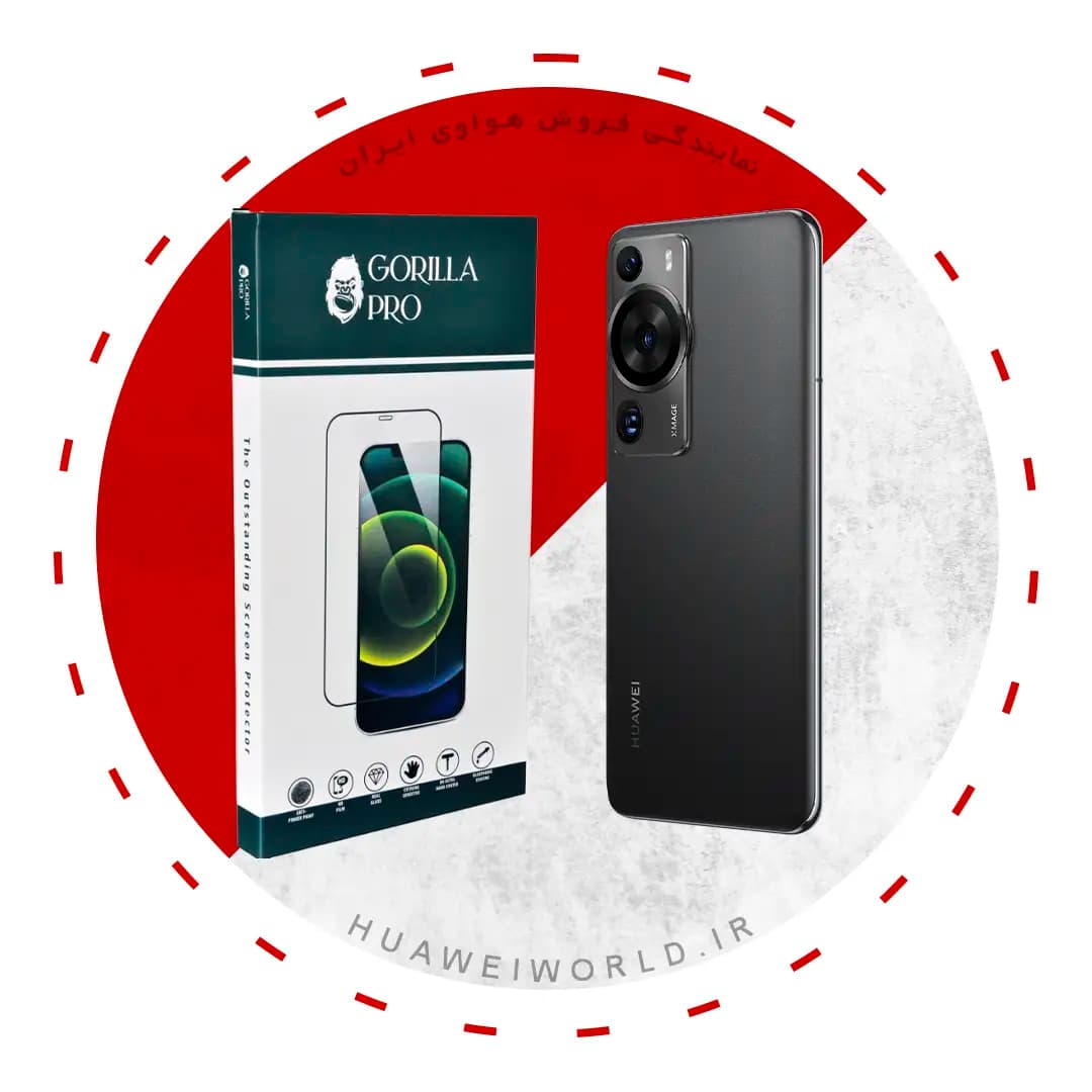 گلس و محافظ هیدروژلی (شفاف) بدنه گوشی هواوی مدل Huawei P60 Pro — تصویر ۲