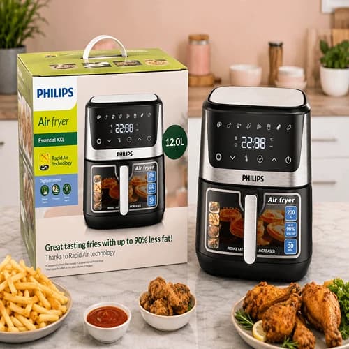 سرخ کن بدون روغن فیلیپس مدل 9210 ظرفیت 12 لیتری — تصویر ۳