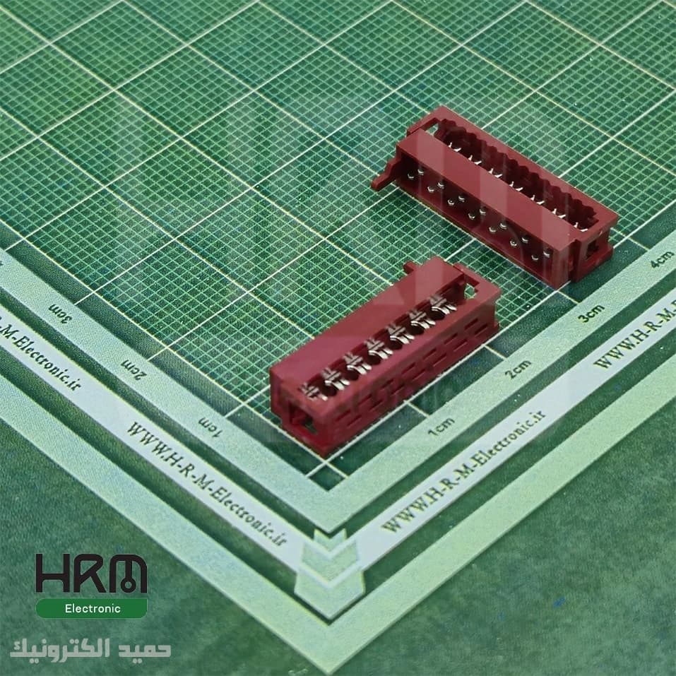 کانکتور micro match (دیل سوکت) نری 14 پین (2.54mm)