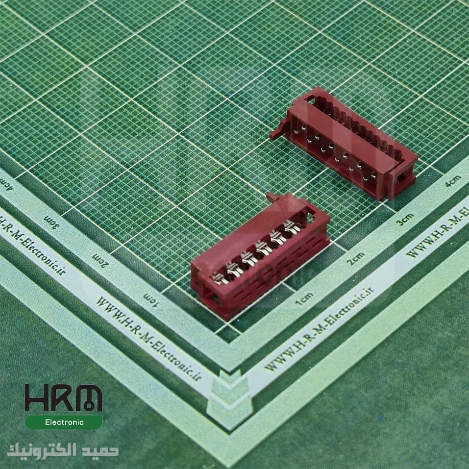کانکتور micro match (دیل سوکت) نری 12 پین (2.54mm)