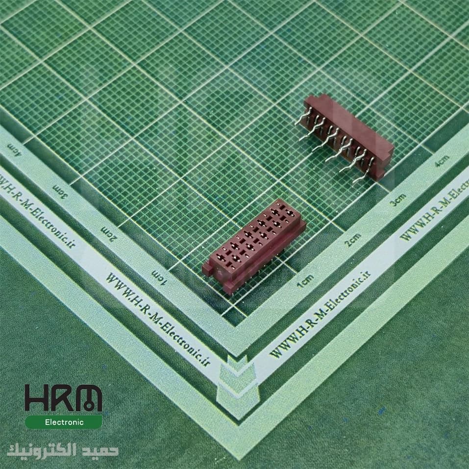 کانکتور micro match (دیل سوکت) مادگی 10 پین (2.54mm)