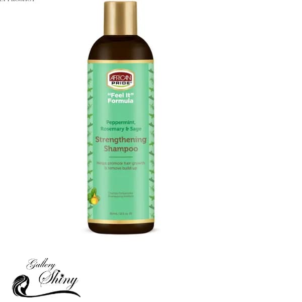 شامپو ضد ریزش و استحکام بخش رزماری افریکن پراید – African Pride Peppermint, Rosemary &amp; Sage Strengthening Shampoo 354ml — تصویر ۲