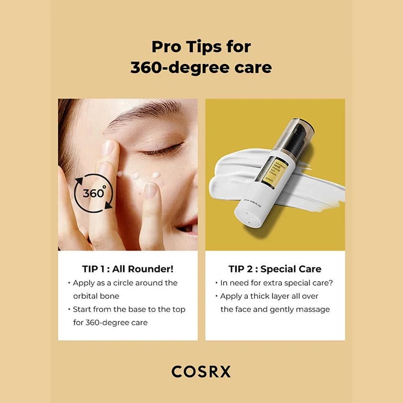 کرم دور چشم حلزون و پپتاید کوزارکس Cosrx جوانساز کره ای — تصویر ۴