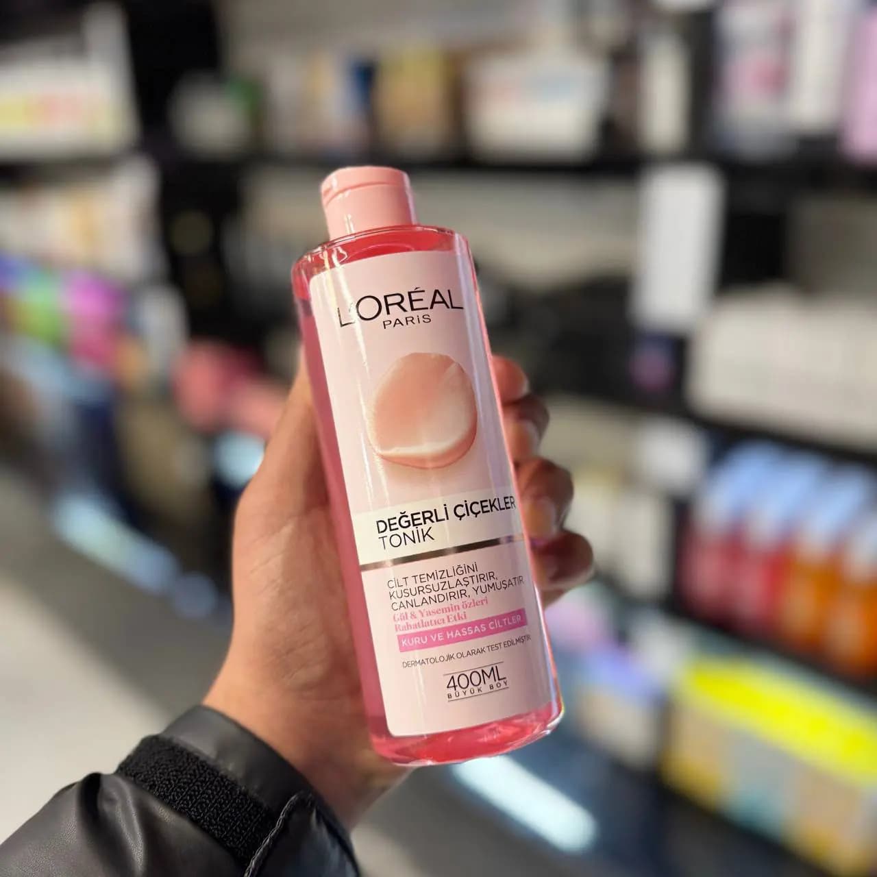 تونر لورال Loreal برای پوست های خشک و حساس حجم 400 میلی — تصویر ۵
