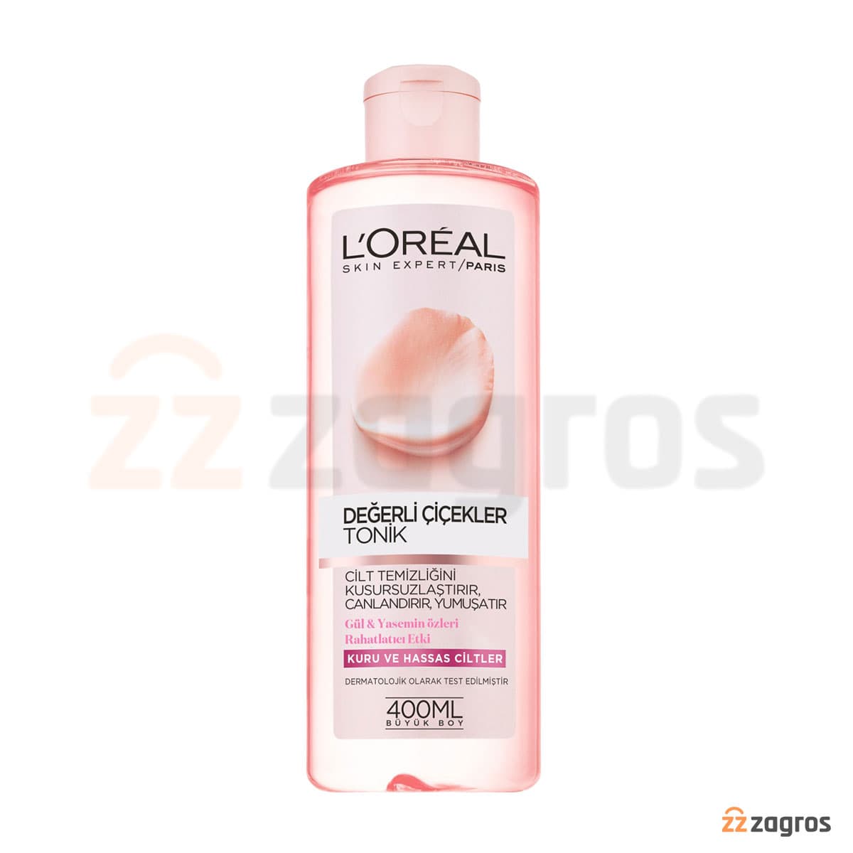 تونر لورال Loreal برای پوست های خشک و حساس حجم 400 میلی — تصویر ۳