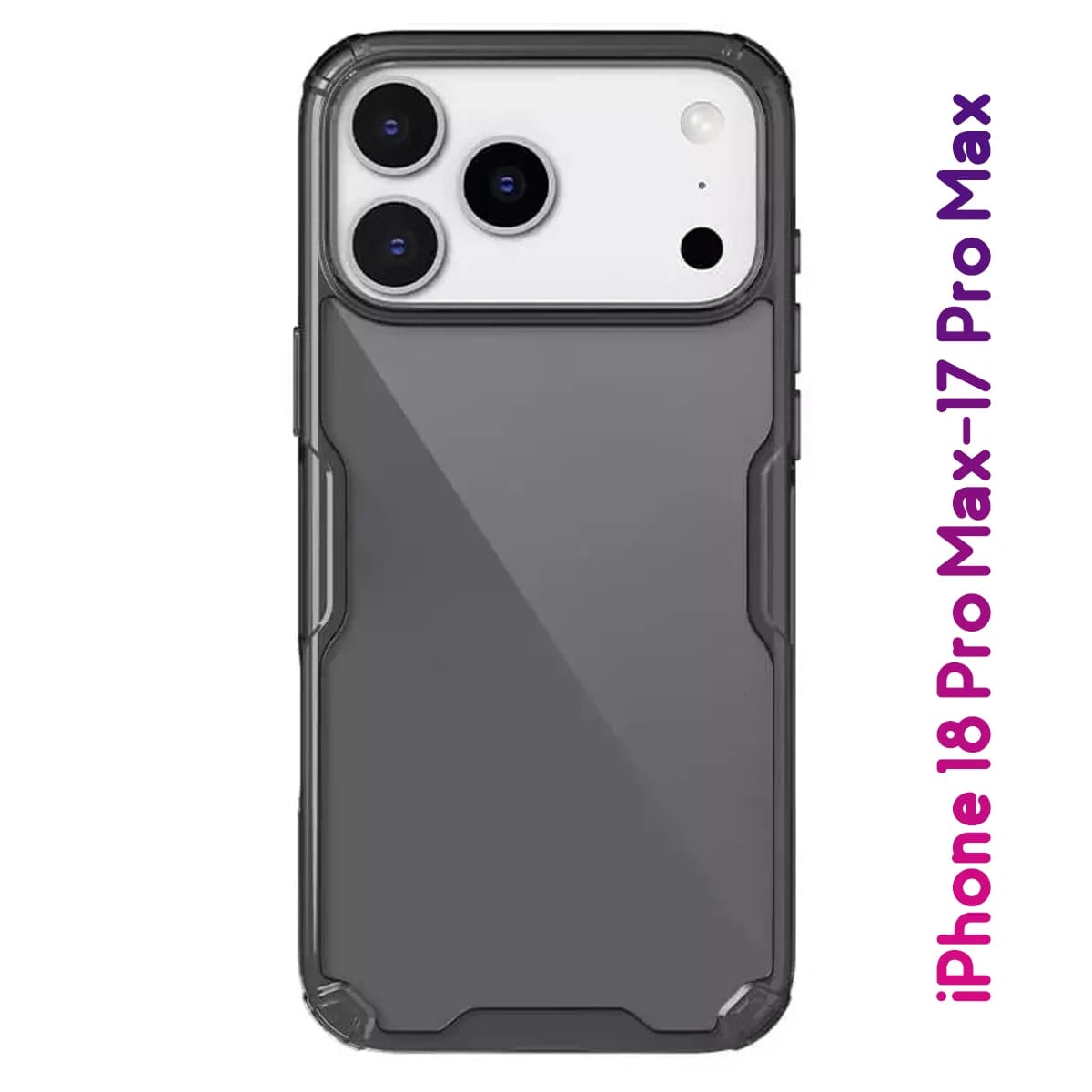 قاب شفاف iPhone 18 Pro Max مارک نیلکین مدل TPU Pro — تصویر ۲