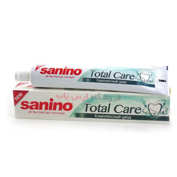 خمیر دندان کامل سانینو sanino مدل Total Care حجم 50 میلی — تصویر ۲