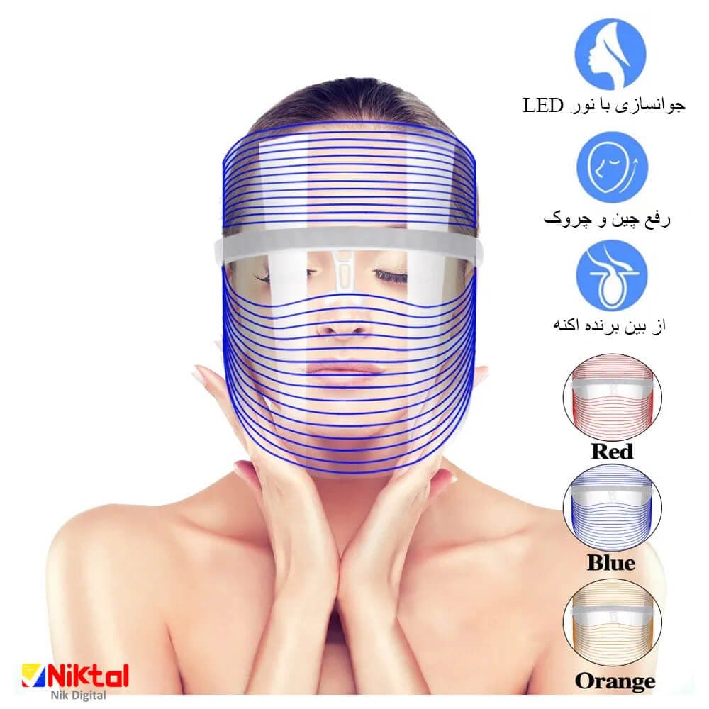 ماسک زیبایی و جوان کننده صورت JZC-A01 — تصویر ۱۰