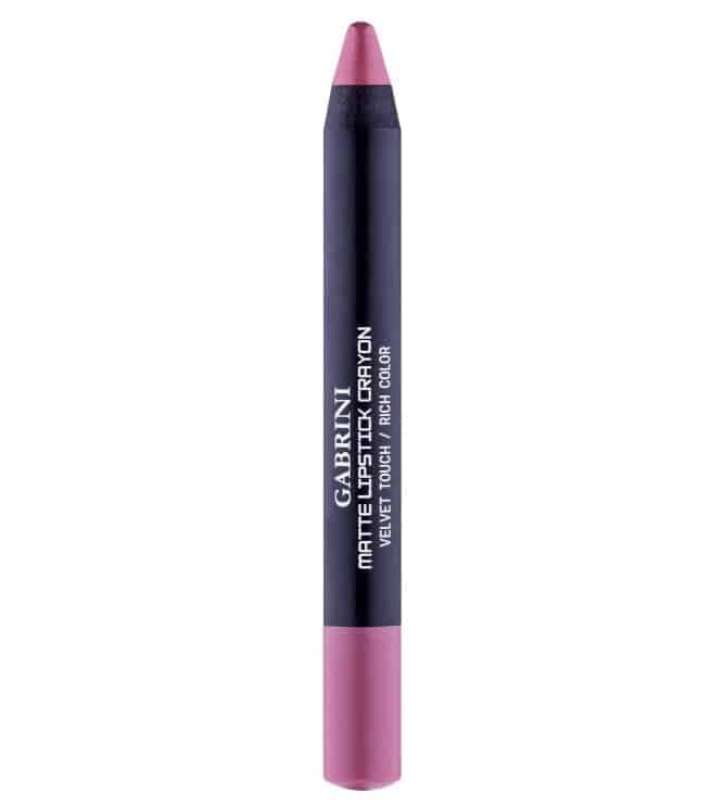 رژلب مدادی شماره 21 گابرینی مات مدل VELVET TOUCH — تصویر ۶