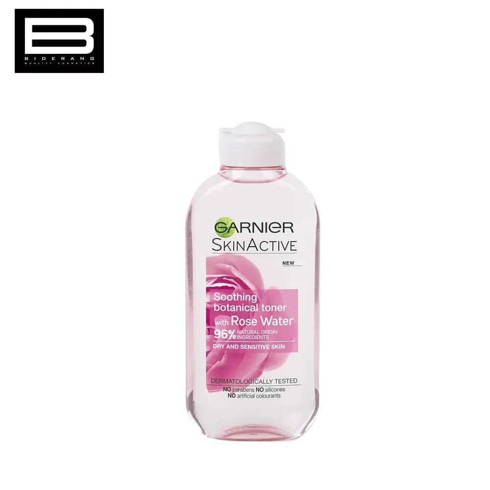 تونر گل رز گارنیر Rose Toner اصل فرانسه برای پوست های خشک و حساس حجم 200 میلی — تصویر ۷