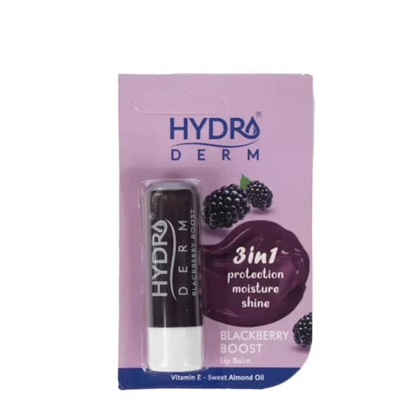 بالم لب رطوبت رسان لب با طعم شاه توت هیدرودرم 4.5 گرم Hydroderm — تصویر ۳