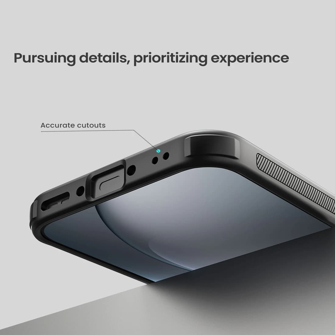 قاب ضدضربه دودی Oppo Find X9 Pro مارک نیلکین مدل Super Frosted Shield Pro Clear — تصویر ۴