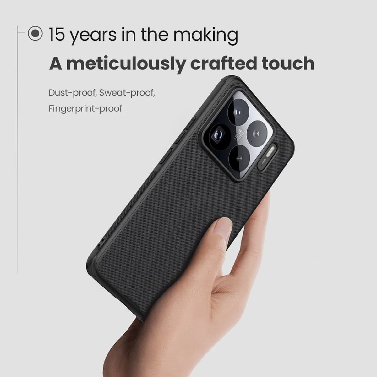 قاب ضد ضربه مگنتی Xiaomi 15S Pro مارک نیلکین مدل Super Frosted Shield Pro Magnetic — تصویر ۱۲