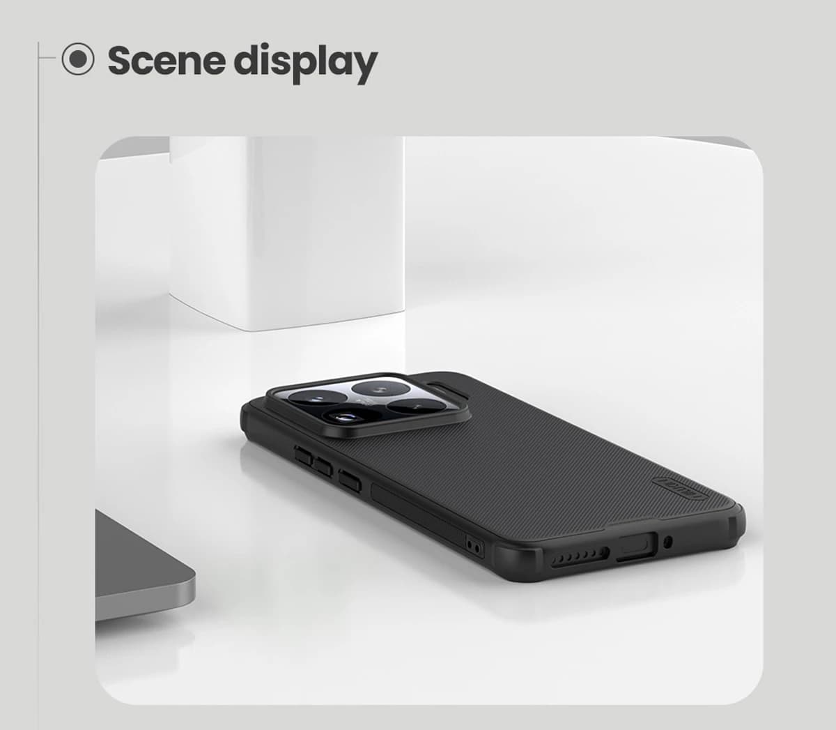قاب ضد ضربه مگنتی Xiaomi 15S Pro مارک نیلکین مدل Super Frosted Shield Pro Magnetic — تصویر ۵