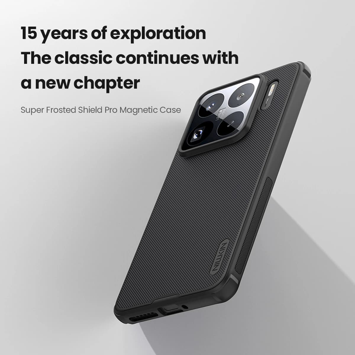 قاب ضد ضربه مگنتی Xiaomi 15S Pro مارک نیلکین مدل Super Frosted Shield Pro Magnetic — تصویر ۷