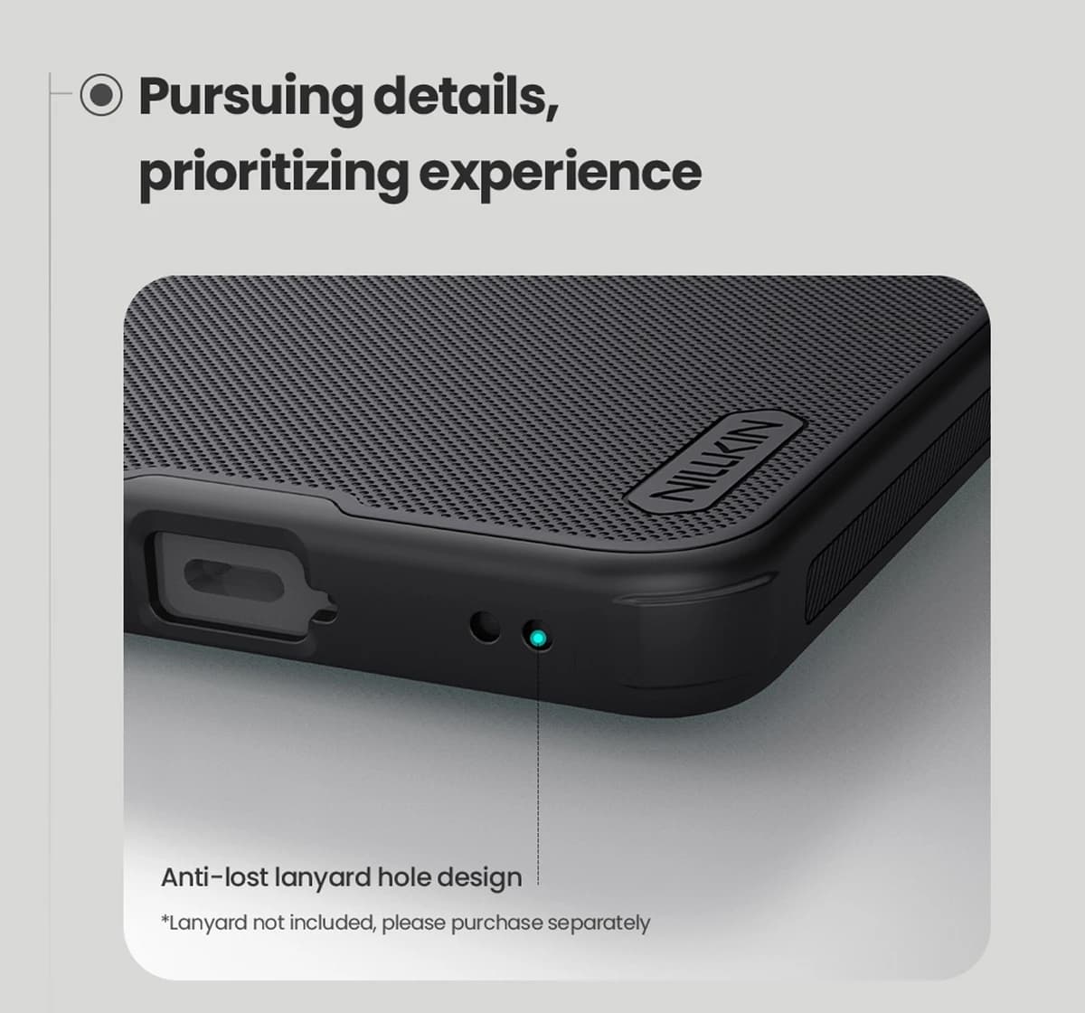 قاب ضدضربه Nothing Phone 3 مارک نیلکین مدل Super Frosted Shield Pro — تصویر ۶