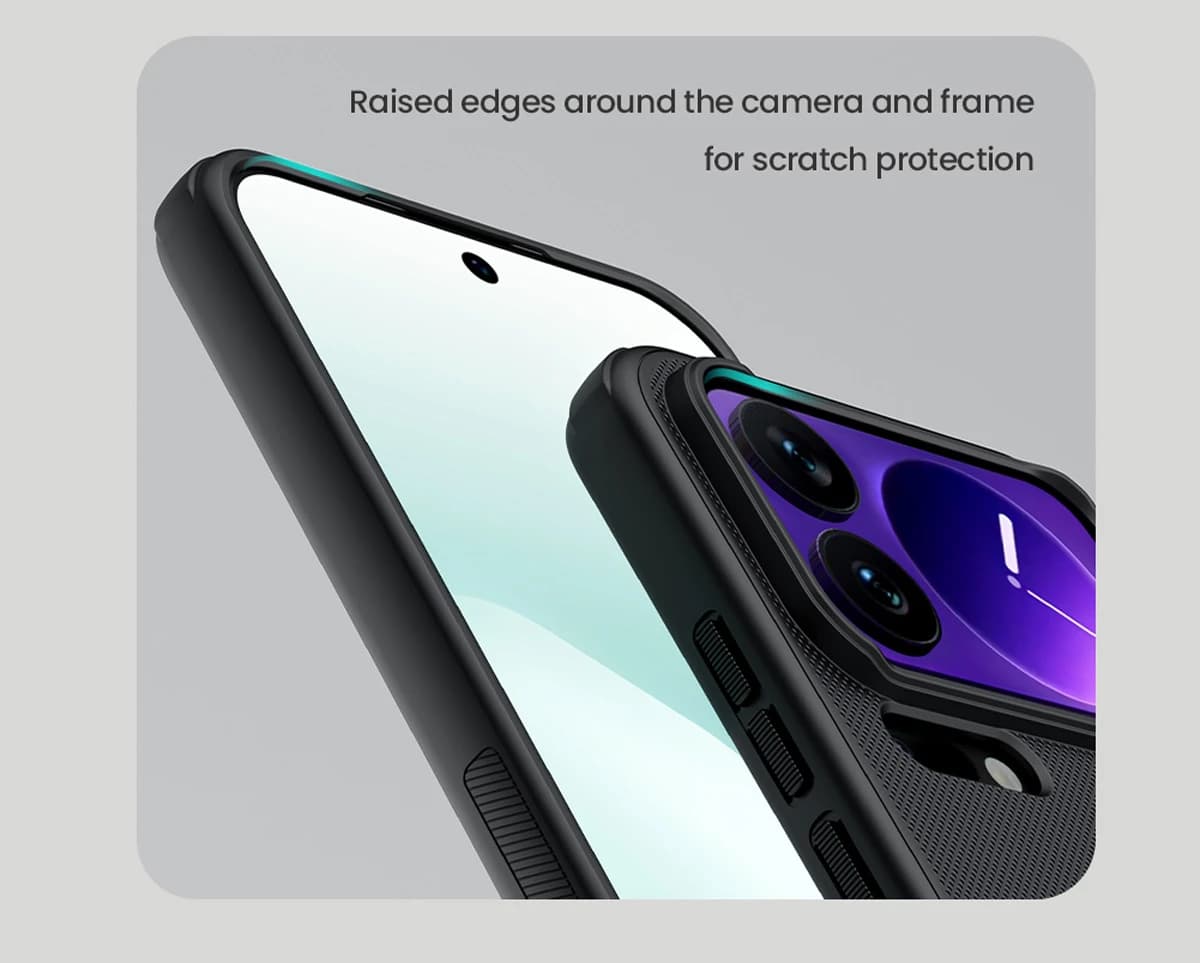 قاب ضدضربه Xiaomi 17 Pro Max مارک نیلکین مدل Super Frosted Shield Pro — تصویر ۸