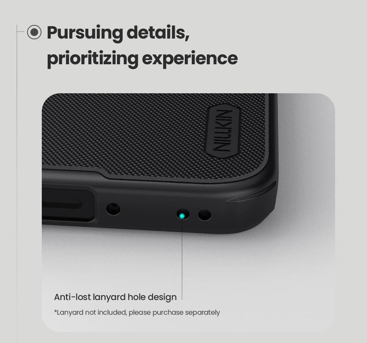 قاب ضدضربه Xiaomi Redmi Note 15 Pro 5G مارک نیلکین مدل Super Frosted Shield Pro — تصویر ۷