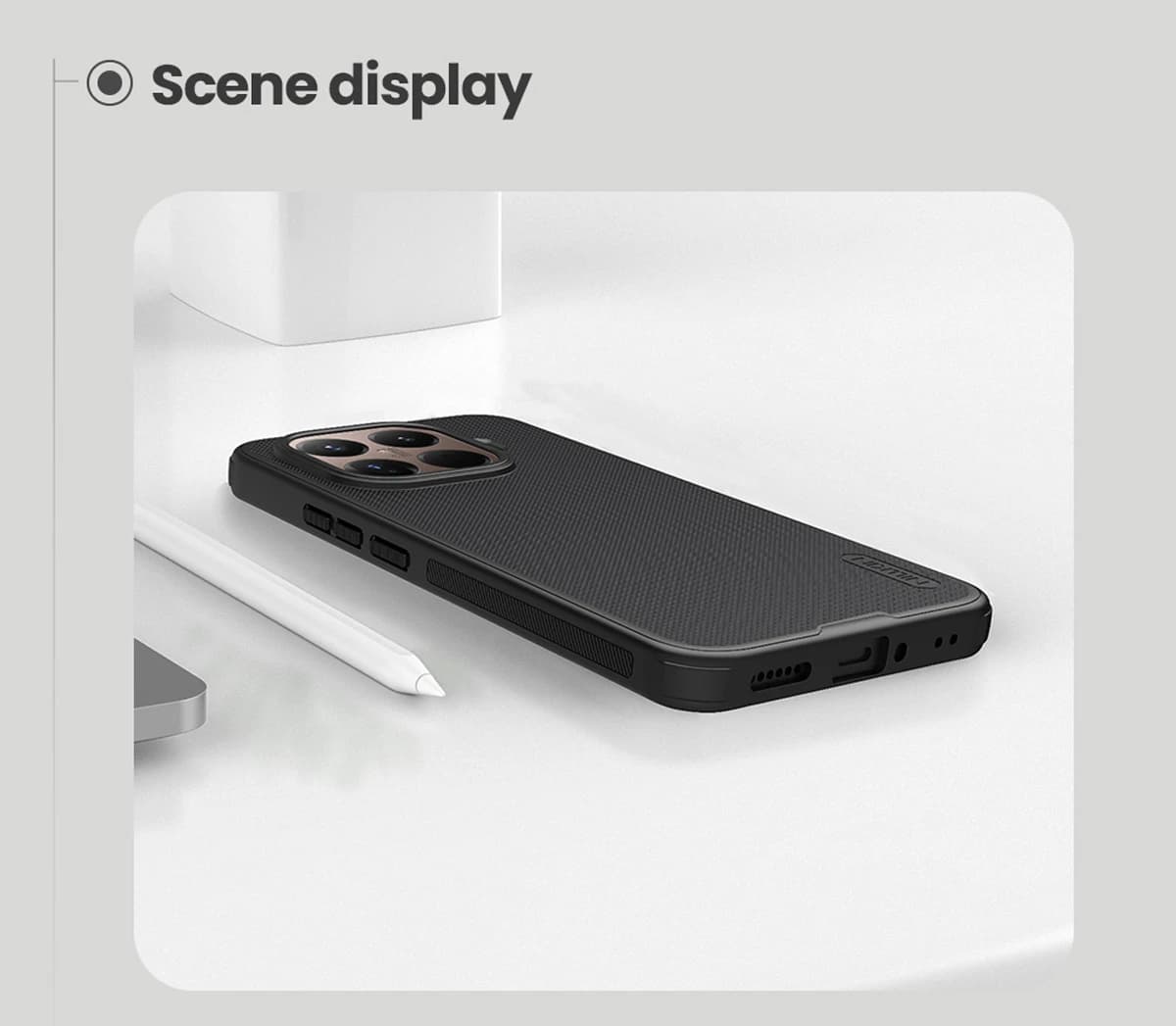 قاب ضدضربه مگنتی Xiaomi 15T Pro مارک نیلکین مدل Super Frosted Shield Pro Magnetic — تصویر ۵