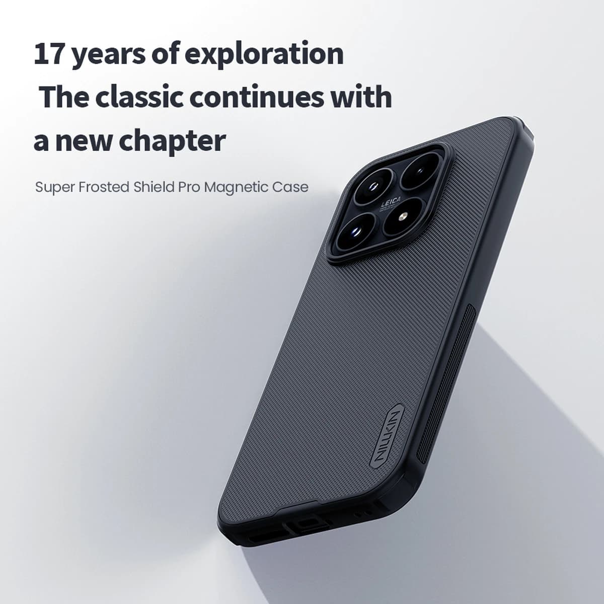 قاب ضدضربه مگنتی Xiaomi 17 مارک نیلکین مدل Super Frosted Shield Pro Magnetic — تصویر ۷