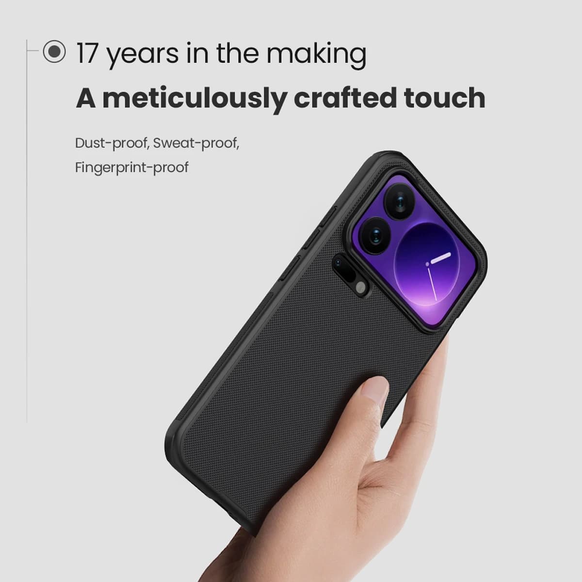 قاب ضدضربه مگنتی Xiaomi 17 Pro مارک نیلکین مدل Super Frosted Shield Pro Magnetic — تصویر ۱۲