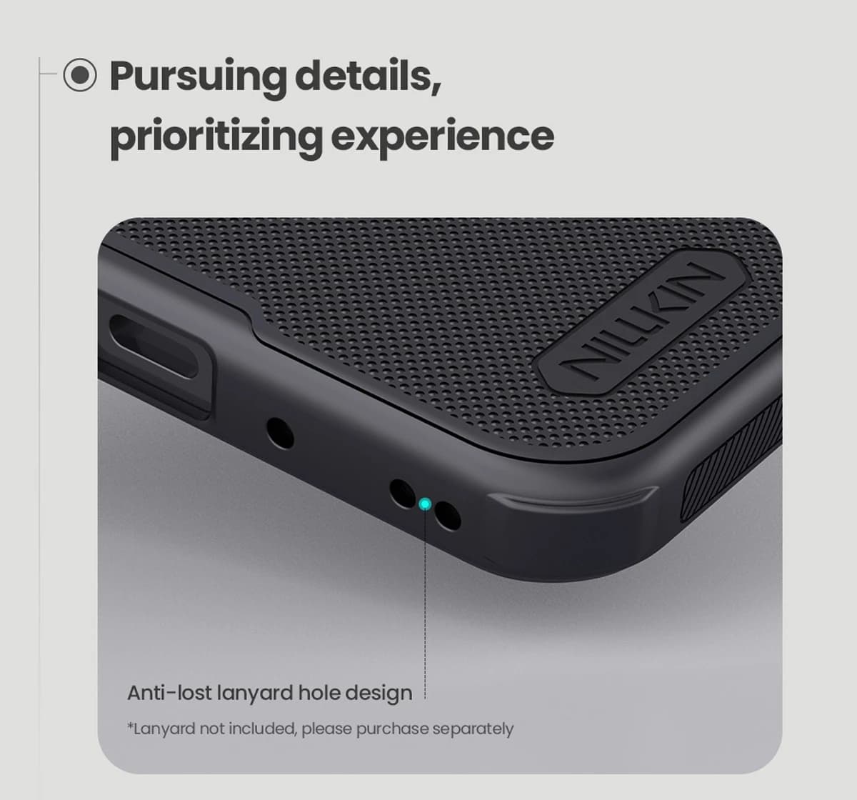 قاب ضدضربه Samsung Galaxy M17-F17 مارک نیلکین مدل Super Frosted Shield Pro — تصویر ۷