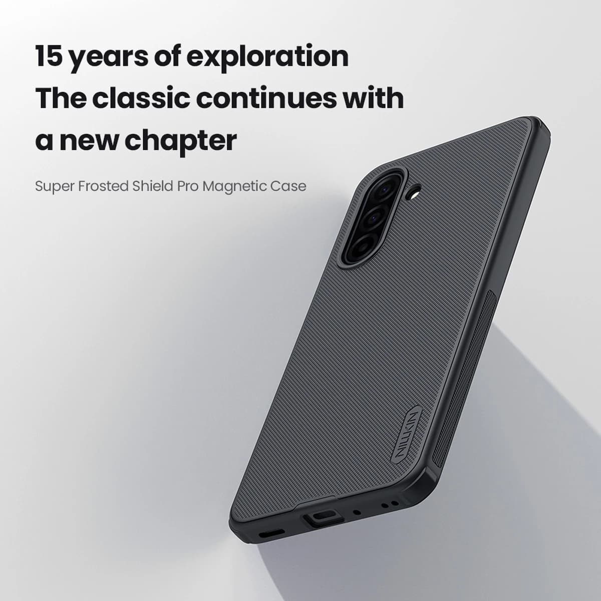 قاب ضدضربه مگنتی Samsung Galaxy M17-F17 مارک نیلکین مدل Super Frosted Shield Pro Magnetic — تصویر ۱۲