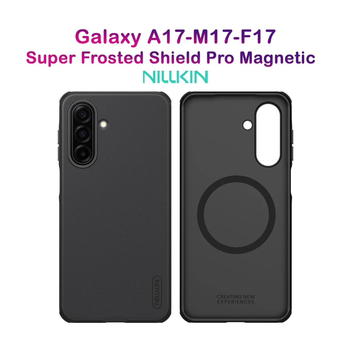 قاب ضدضربه مگنتی Samsung Galaxy M17-F17 مارک نیلکین مدل Super Frosted Shield Pro Magnetic — تصویر ۹