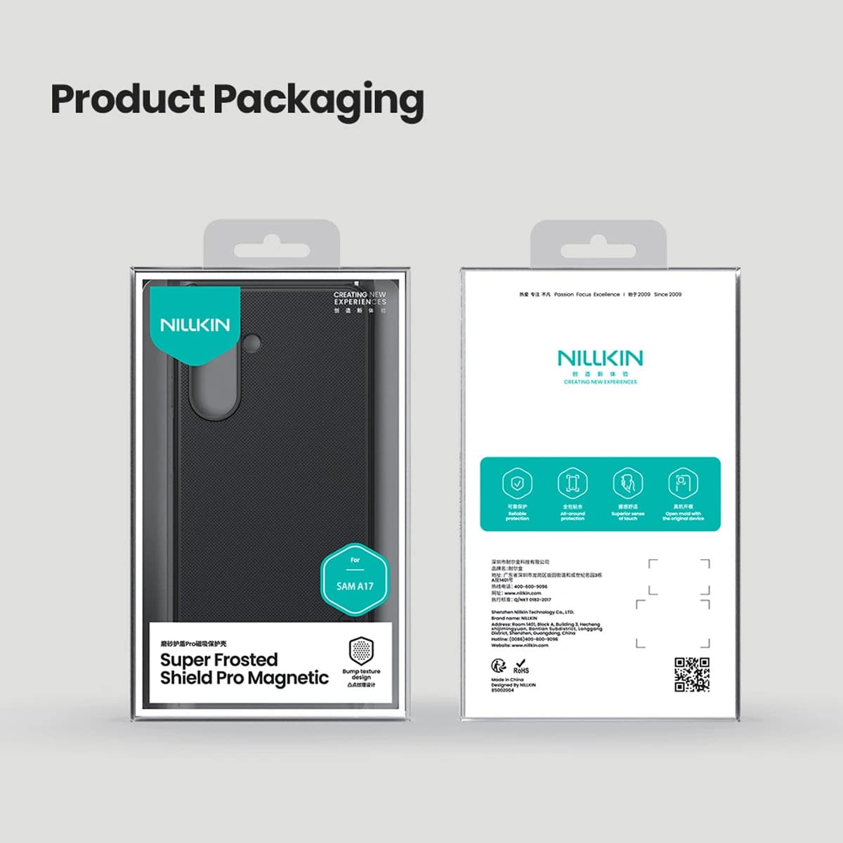 قاب ضدضربه مگنتی Samsung Galaxy M17-F17 مارک نیلکین مدل Super Frosted Shield Pro Magnetic — تصویر ۱۰