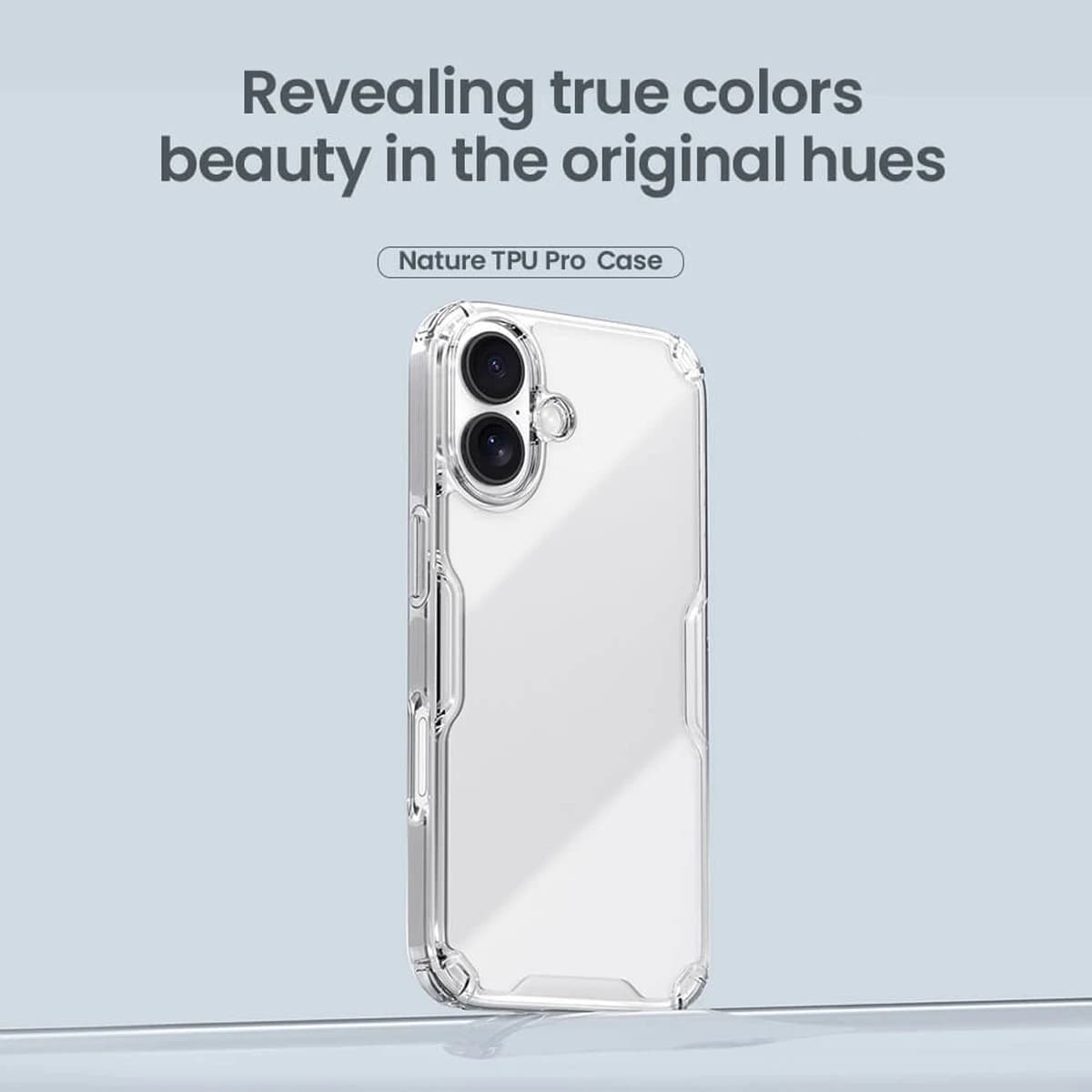 قاب شفاف iPhone 17 مارک نیلکین مدل Nature TPU Pro — تصویر ۷