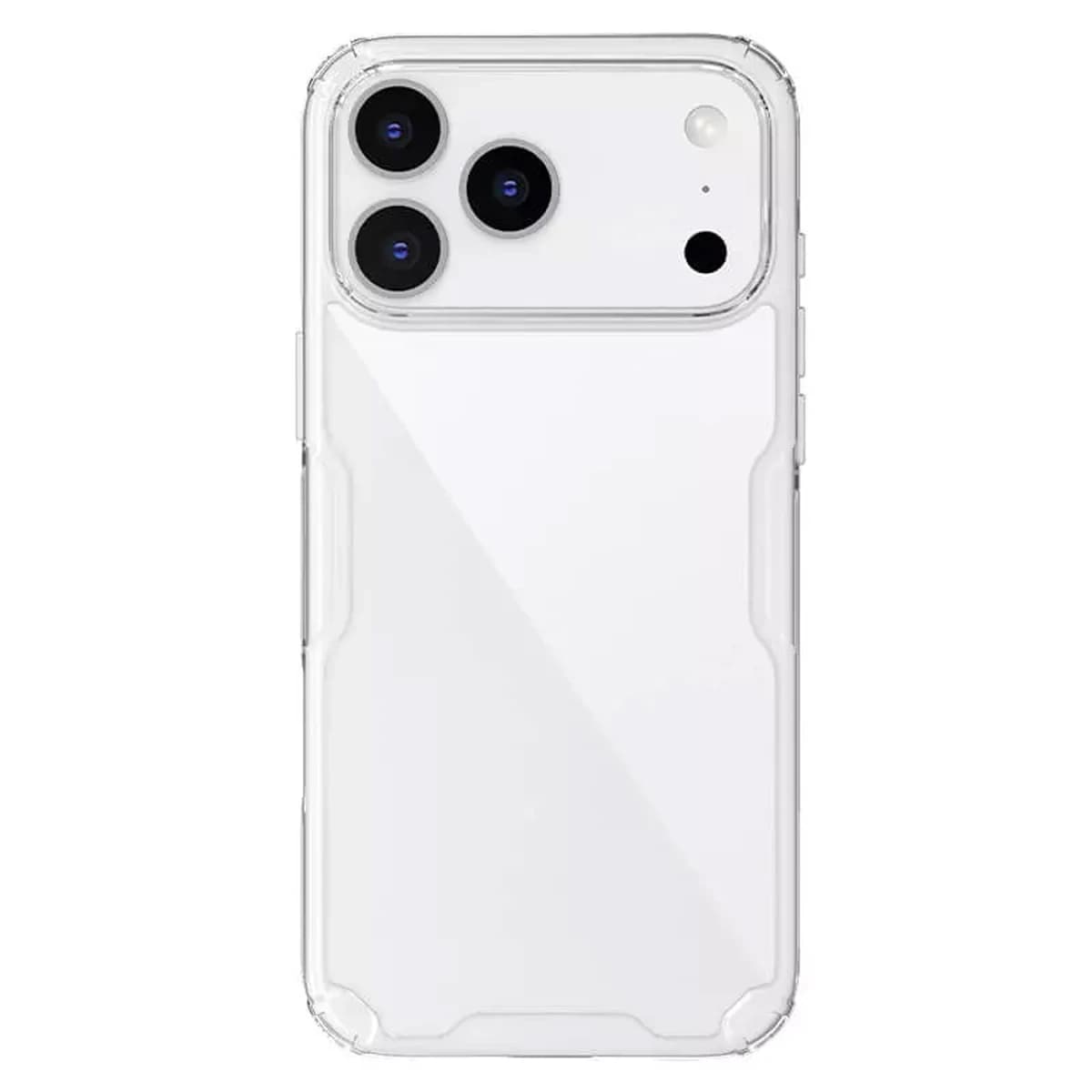 قاب شفاف iPhone 17 Pro Max مارک نیلکین مدل Nature TPU Pro — تصویر ۵