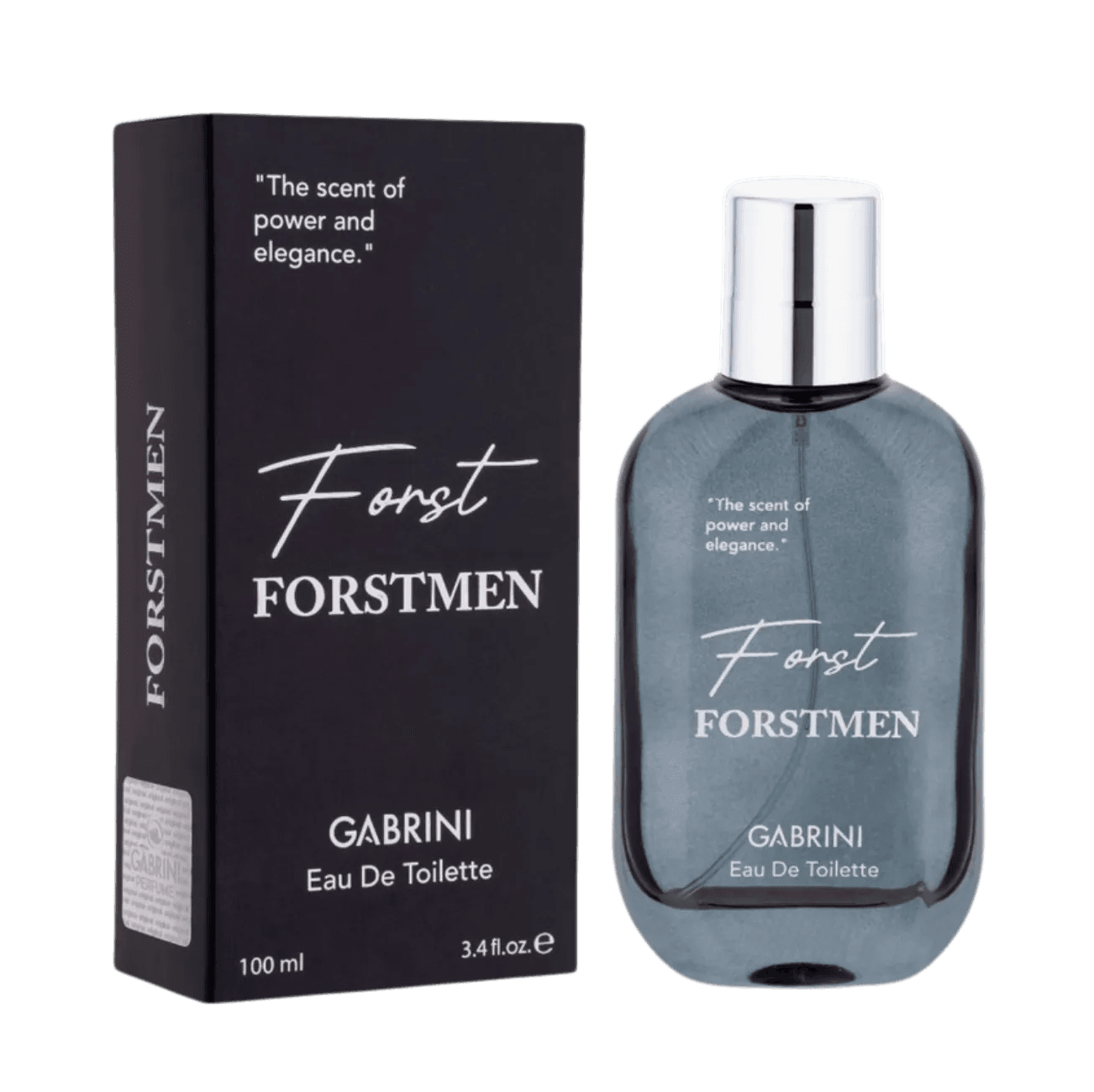 ادکلن مردانه گابرینی مدل FORSTMEN BLACK حجم 100 میلیلیتر — تصویر ۳