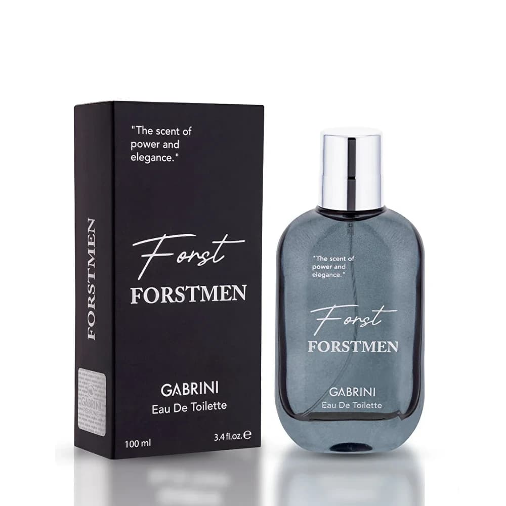 ادکلن مردانه گابرینی مدل FORSTMEN BLACK حجم 100 میلیلیتر — تصویر ۴