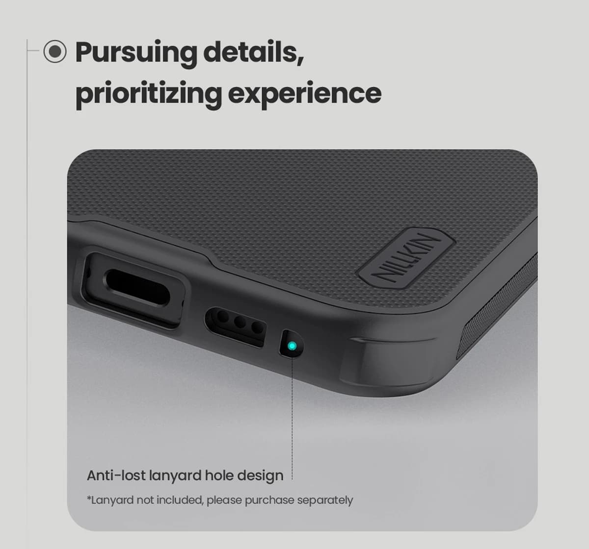 قاب ضدضربه iPhone 17 مارک نیلکین مدل Super Frosted Shield Pro — تصویر ۱۱
