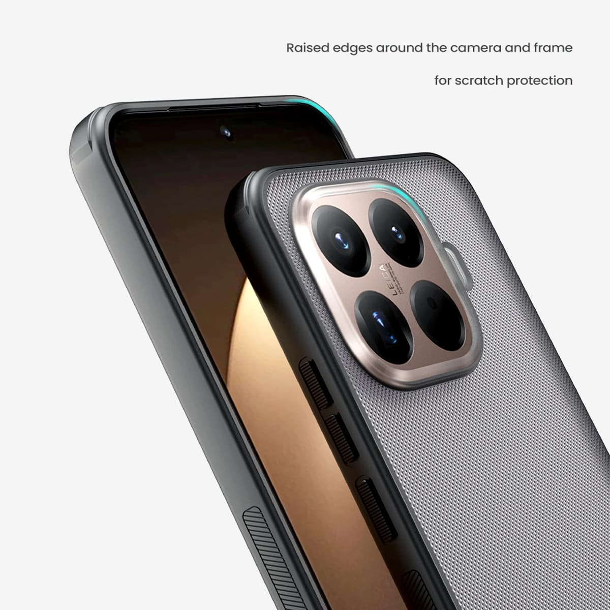 قاب ضدضربه دودی Xiaomi 15T Pro مارک نیلکین مدل Super Frosted Shield Pro Clear — تصویر ۵
