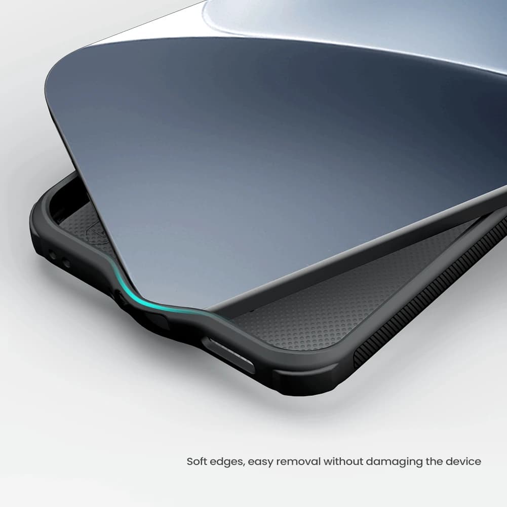 قاب ضدضربه دودی Xiaomi 17 مارک نیلکین مدل Super Frosted Shield Pro Clear — تصویر ۵