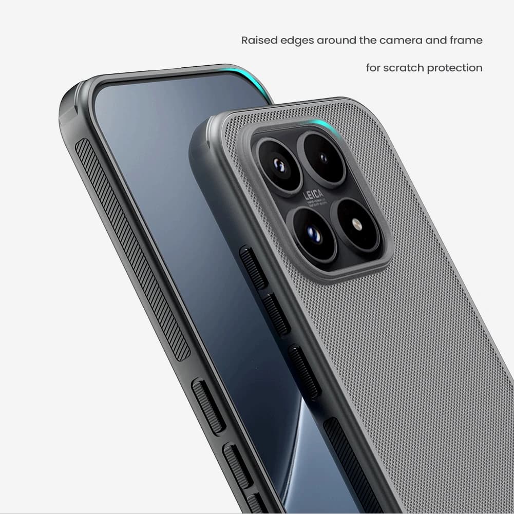 قاب ضدضربه دودی Xiaomi 17 مارک نیلکین مدل Super Frosted Shield Pro Clear — تصویر ۶