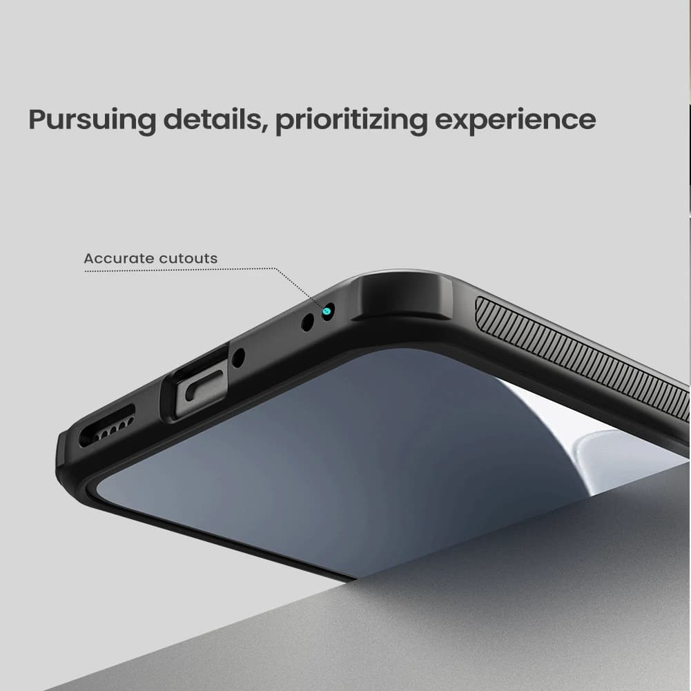 قاب ضدضربه دودی Xiaomi 17 مارک نیلکین مدل Super Frosted Shield Pro Clear — تصویر ۷