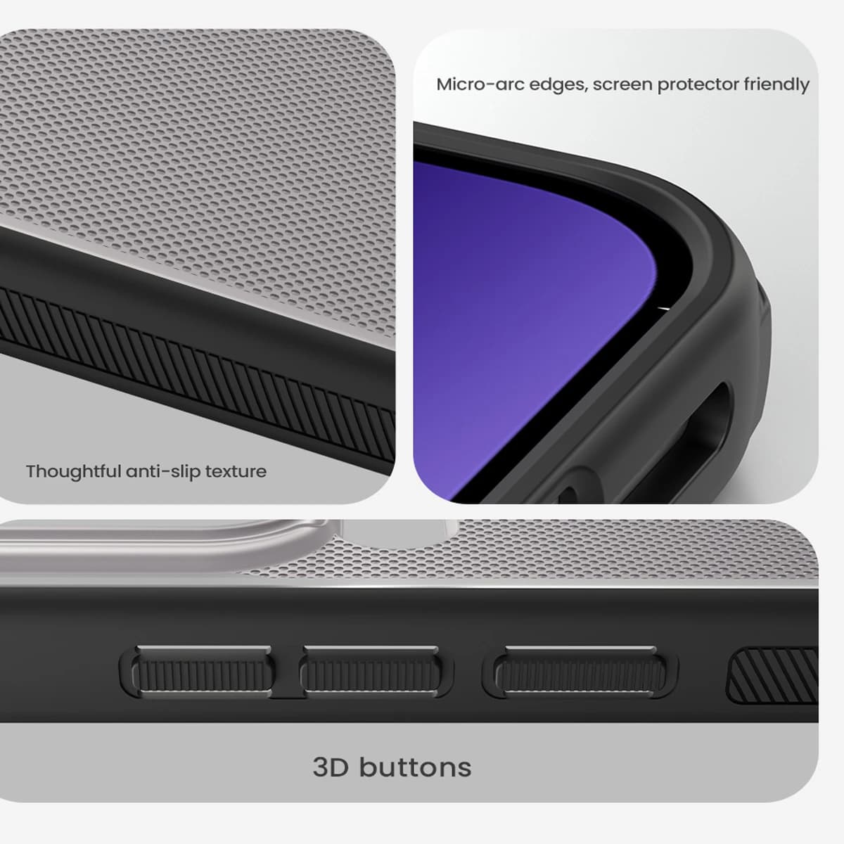 قاب ضدضربه دودی Xiaomi 17 Pro مارک نیلکین مدل Super Frosted Shield Pro Clear — تصویر ۳